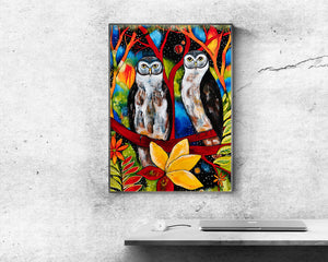 Ned & Kelly (The Barking Owls) / Limited Edition Print