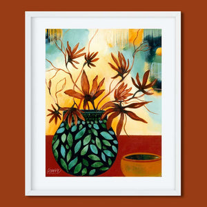 Blue Leaves / Limited Edition Fine Art Print